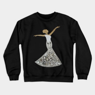 Jewelry Ballroom Dress Crewneck Sweatshirt